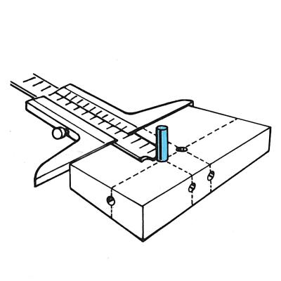 Prøvestiftsæt 1,00-5,00 mm stigning 0,1 mm toleranceklasse 2 (±0,002 mm)